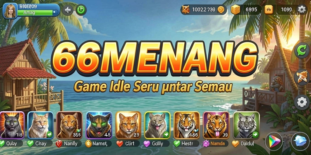 Tampilan Gameplay Menarik dalam 66MENANG