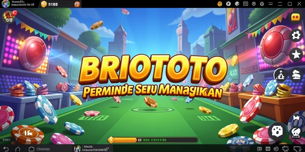 Tampilan gameplay menarik dari BRIOTOTO yang menyenangkan.