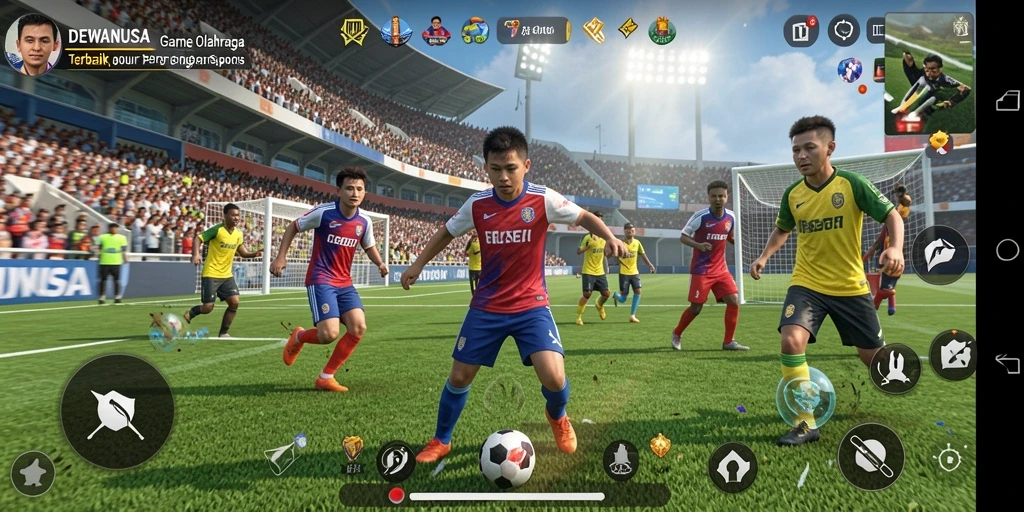 Tampilan gameplay DEWANUSA yang menegangkan dan seru.