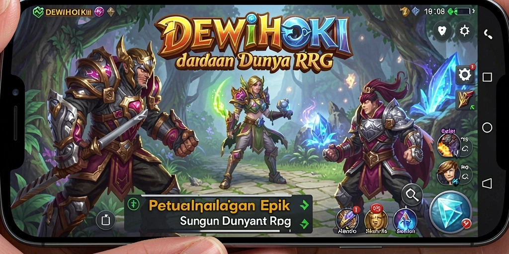 Tampilan menarik dalam gameplay RPG DEWIHOKI, penuh aksi dan petualangan.