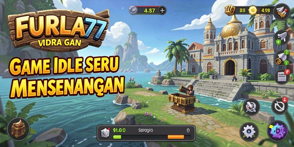 Tampilan gameplay FURLA77 dengan mekanisme Idle yang menarik.