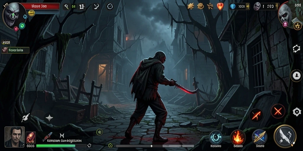Screenshot menampilkan gameplay menegangkan dari G668.