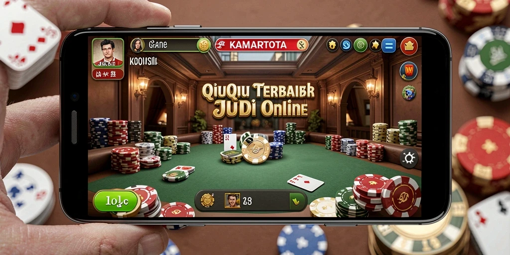 Screenshot gameplay KAMARTOTO dengan suasana QiuQiu yang mendebarkan.
