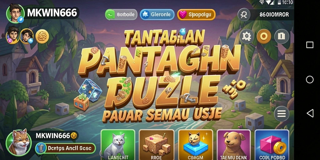 Tampilan gameplay MKWIN666 yang menarik dan penuh tantangan.