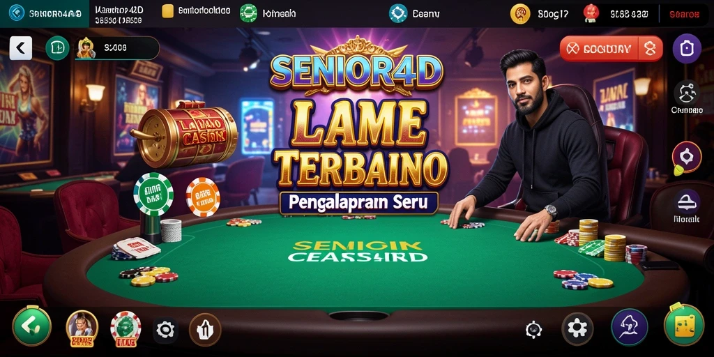 Gameplay SENIOR4D yang seru dan interaktif di Live Casino.