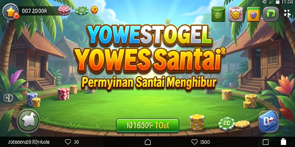 Tampilan gameplay <strong>YOWESTOGEL</strong> yang menenangkan dan menghibur.